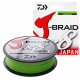 Daiwa X8 J-Braid Chartreuse 300m