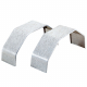 Trojan Galvanised Trailer Mudguards Set 740 x 220 x 360mm