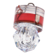 Precision Angling Underwater Diamond LED Strobe Light Red