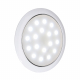 NARVA Saturn Dual Colour 12v LED Interior Lamp with Touch Switch - White Housing 130mm 