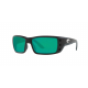 Costa Permit 580G Polarised Sunglasses Matte Black Green Mirror