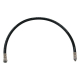 Dive Regulator Rubber Hose Black 68.58cm