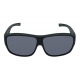 Ugly Fish P308 Polarised Fit Over Sunglasses Matte Black Frame/Smoke Lens Larger Fit