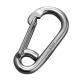 Sinox S24301 6mm 316 Spring Snap With Eyelet