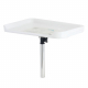 Bait Board with Single Rod Holder Mounting Bracket