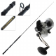 PENN Fathom II 15 Allegiance III 702M Lever Drag Softbait Combo 7ft 6-10kg 2pc