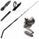 Daiwa Saltiga Tournament 2-Speed Lever Drag Bent Butt Game Combo 5ft 6in PE5-6 4pc