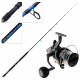 Daiwa Free Swimmer 8000 BR Eliminator Spinning Boat Combo 7ft 8-10kg 2pc