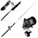 Jarvis Walker Rampage 20 Overhead Boat Combo with Line 6ft 10-15kg 1pc
