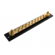 Brass Bus Bar Terminal Block 24 Way