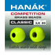 HANAK Competition CLASSIC FLOU Brass Beads Qty 10 Chartreuse