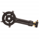 Campmaster Double Cast Iron Gas Ring Burner with QCC Regulator 200mm