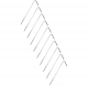Campmaster Zinc Plated Tent Pegs 6.3x225mm Qty 10