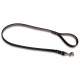 Taurus Plain Leather Lead with Snaphook 19mm x 105cm Black