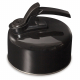 Campfire Stainless Steel Whistling Kettle Black 2L