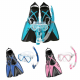 Mares X-One Pirate Junior Dive Mask Snorkel and Fins Set