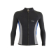 Mirage Neoprene Lycra Mens Rash Vest Black S