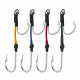 Nacsan Stainless Stiffy Twin Game Hook Rig
