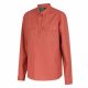 Ridgeline Yard Womens Long Sleeve Placket Shirt Rose