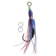 Holiday Jigging Assist Hooks with Octopus Skirt 7/0 Qty 1