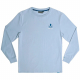 Desolve Kraken UPF50 Mens Light Jumper Jersey Blue