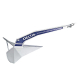 Lewmar Delta Anchor 4kg for boats up to 6m