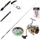 Daiwa Freams LT 3000 Tierra Soft Bait Combo with Braid and Softbait 7ft 6in 5-9kg 2pc