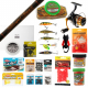 Daiwa Revros Silvercreek Canal Soft Baiting Package 7ft 6-11lb 4pc