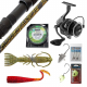 Tica Flash Cast 4000 PENN Allegiance Softbait Package 7ft 4-7kg 2pc