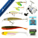 Daiwa D-Shock Freshwater Spinning / Softbait Tackle Package 6ft 6in 2-6kg 3pc