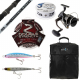 Daiwa 8000H BGMQ TiCA Hoodlum Stickbait Popper Topwater Package 9ft 200-300g 2pc