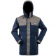 Hunters Element Full Zip Bush Coat Jacket Navy/Slate