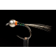 Manic Tackle Project STB Perdigon Nymph Fly Black #14
