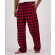 Swanndri Westend V2 Mens Sleep Trousers Red/Black Check