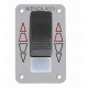 Windlass Anchor Winch Up/Down Rocker Switch Panel 12/24V