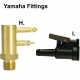 SeaSense 50052302 Fuel Tank Connector Yamaha Male 1/4in NPT