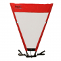 Pacific Action Kayak Sail Red Clear
