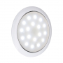 NARVA Saturn Dual Colour 12v LED Interior Lamp with Touch Switch - White Housing 130mm 