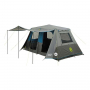 Coleman Instant Up Silver Lighted Side Entry 8 Person Tent with Darkroom