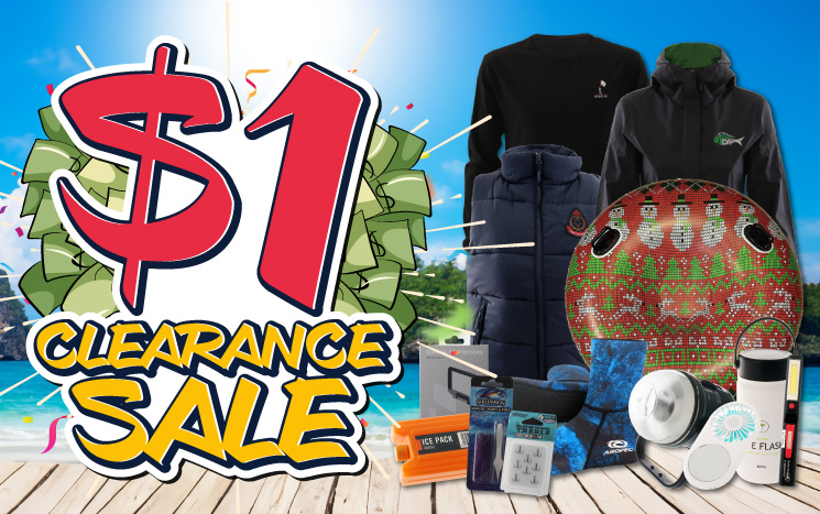 $1 Clearance Sale Banner