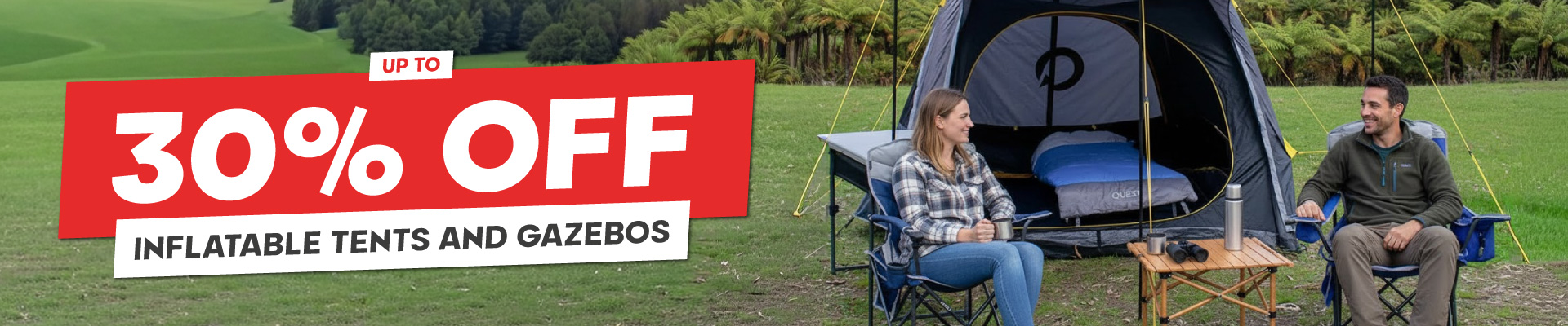 Inflatable Tents and Gazebos Banner