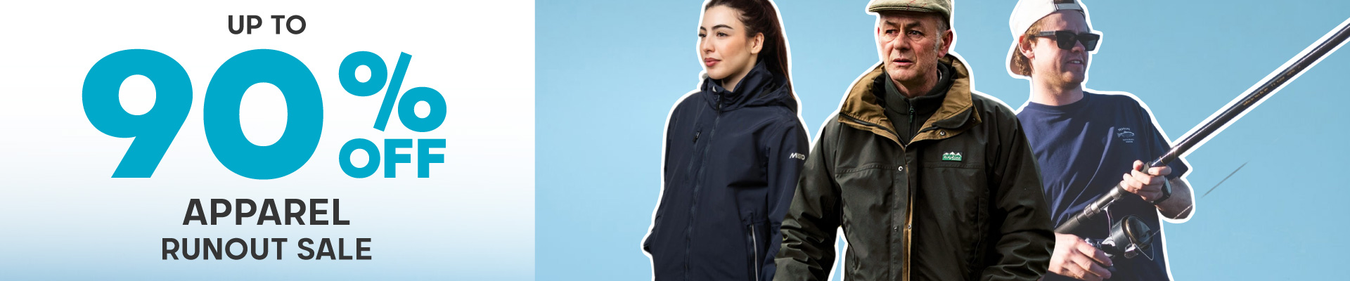 Apparel Runout Sale Banner