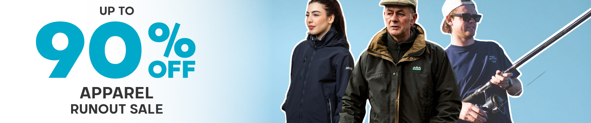Apparel Runout Sale Banner