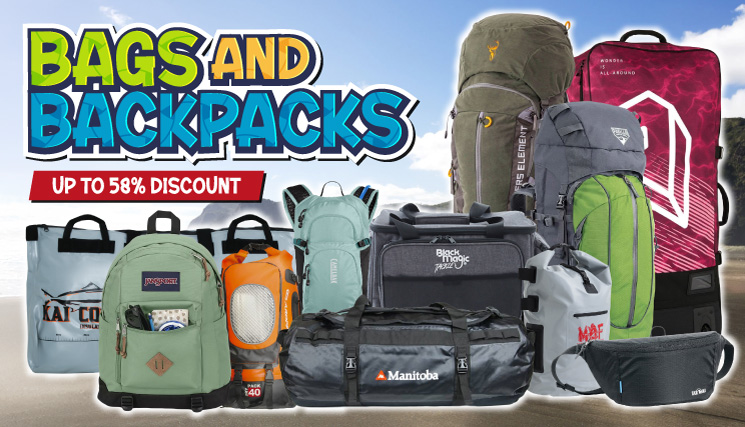 Bags & Backpacks Banner