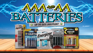 AAA and AA Batteries