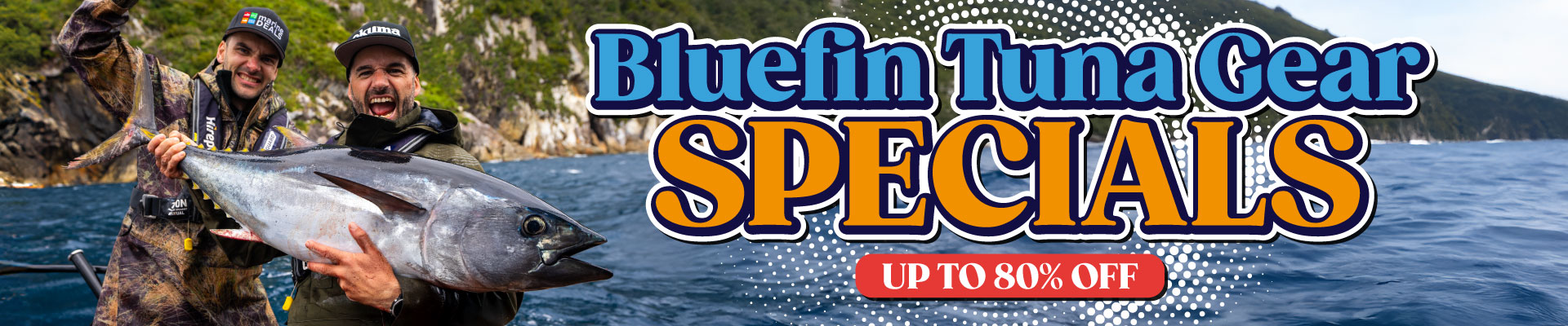 Bluefin Tuna Gear Specials Banner