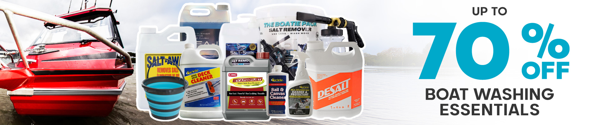 Boat Washing Essentials Banner