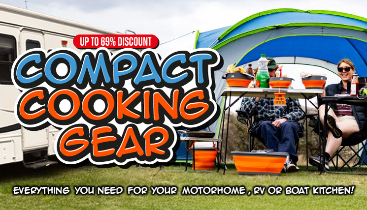Compact Cooking Gear Banner