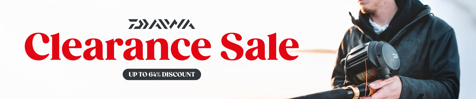 Daiwa Clearance Sale Banner