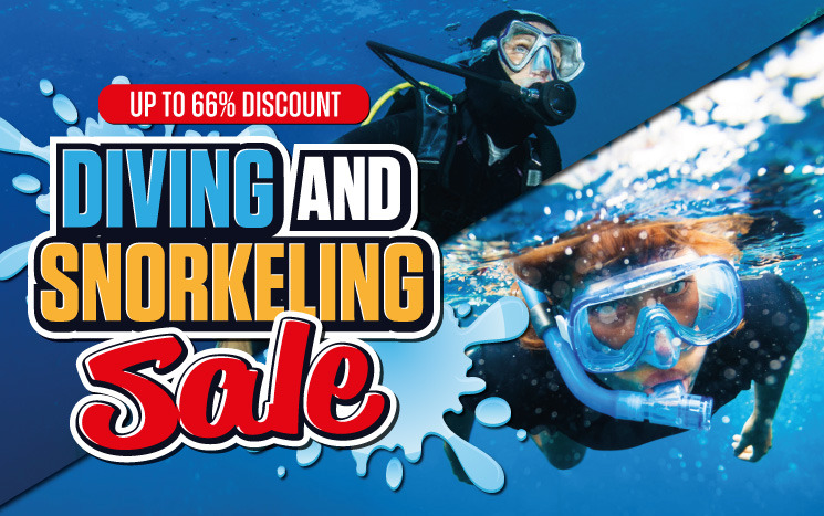 Diving & Snorkeling Sale Banner